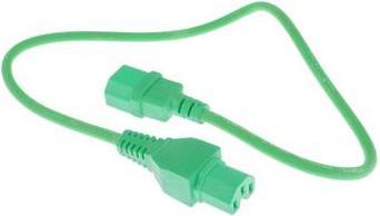 Image du produit Câble d'alimentation C14 - C15 vert 0.6 m (0.60 m)
