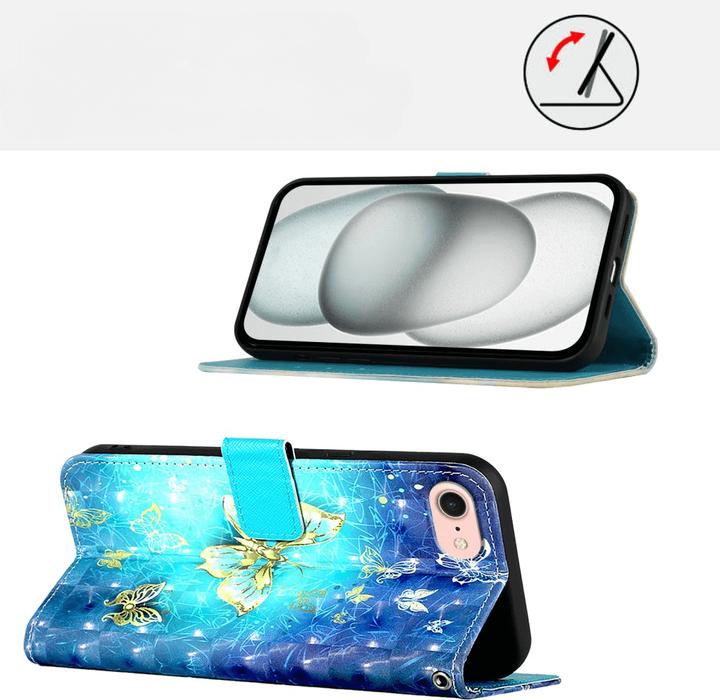 Actual product image Cover-Discount iPhone 16e - Etui Glitzer Effekt (Apple iPhone 16e)