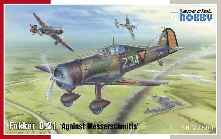 Immagine prodotto Special Hobby Fokker D.21 "Contro i Messerschmitts