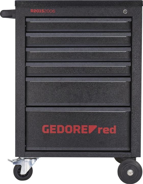 Produktbild Gedore Red red R20152006 Werkstattwagen Black MECHANIC 6 Schubladen (1 x)