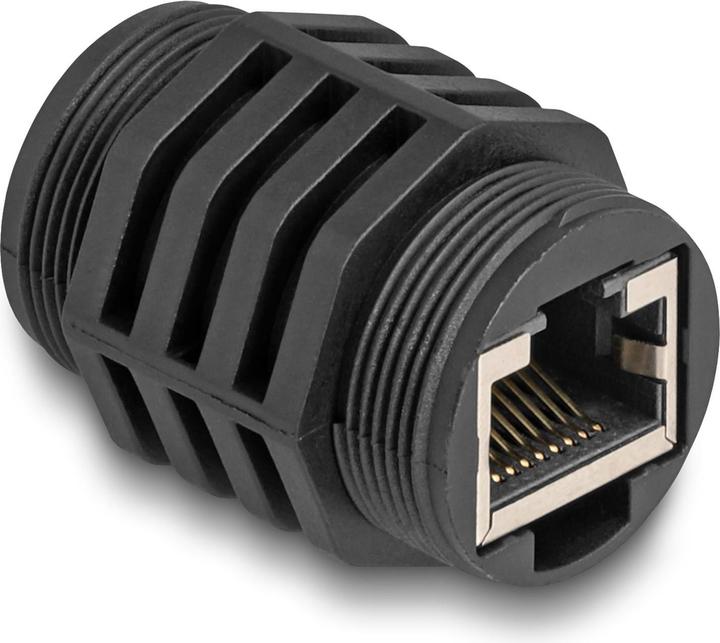 Delock RJ45 Cat.6A installation module IP67 dust- and waterproof (Network coupling)