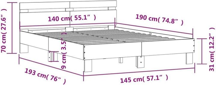 Actual product image VidaXL Jarena (140 x 190 cm)