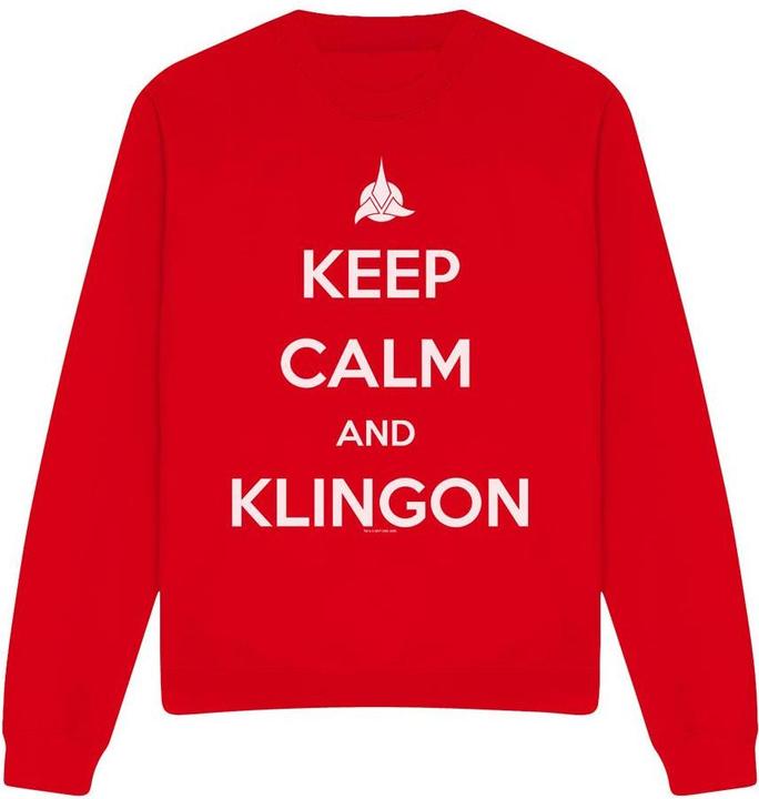 Image du produit - Sweat CALM KLINGON - Adulte (XL)