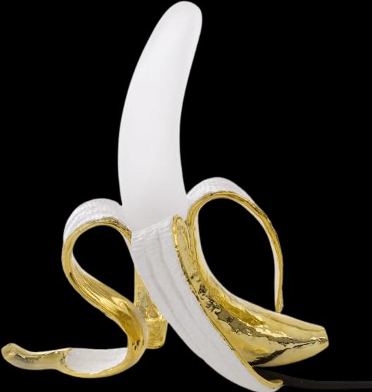 Image du produit Seletti Banana Lamp Louie Lampe de table or (480 lm, E14)