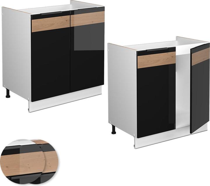 Produktbild Vicco Spülenunterschrank Fame-Line (80 x 60 x 81.5 cm)