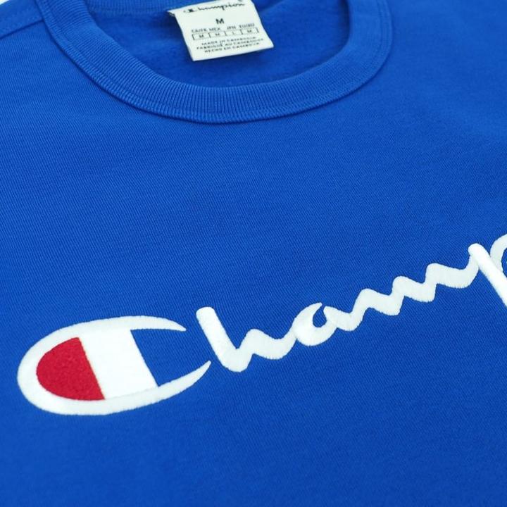 Image du produit Chappi Bluza męska Champion Crewneck Sweatshirt niebieska 220254 BS008 S (S)