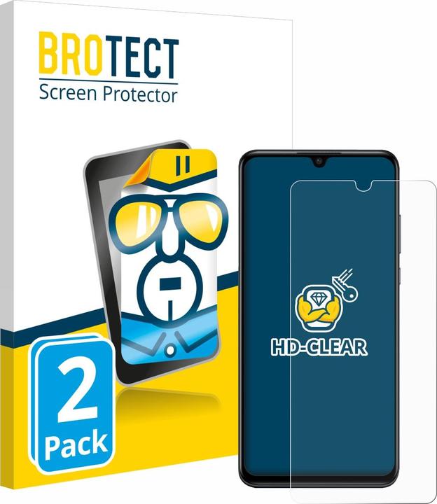 Produktbild BROTECT Schutzfolie Displayschutz Klar (2 Stück, Huawei P30 Lite New Edition)
