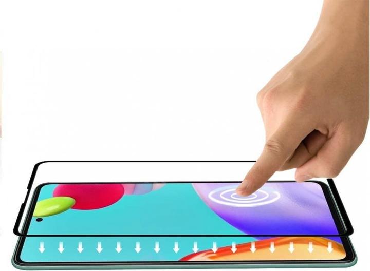 Produktbild Screenguard Samsung Galaxy A52 Full Screen Panzerglas Schutzfolie 2.5D 9H (1 Stück, Samsung Galaxy A52)