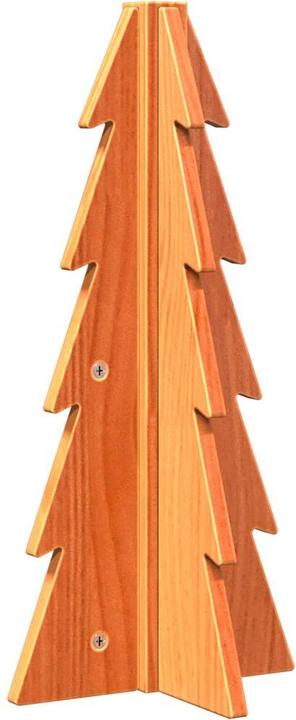 Produktbild VidaXL Weihnachtsbaum Holz Tannenbaum Deko Holzbaum 49cm Massivholz Kiefer