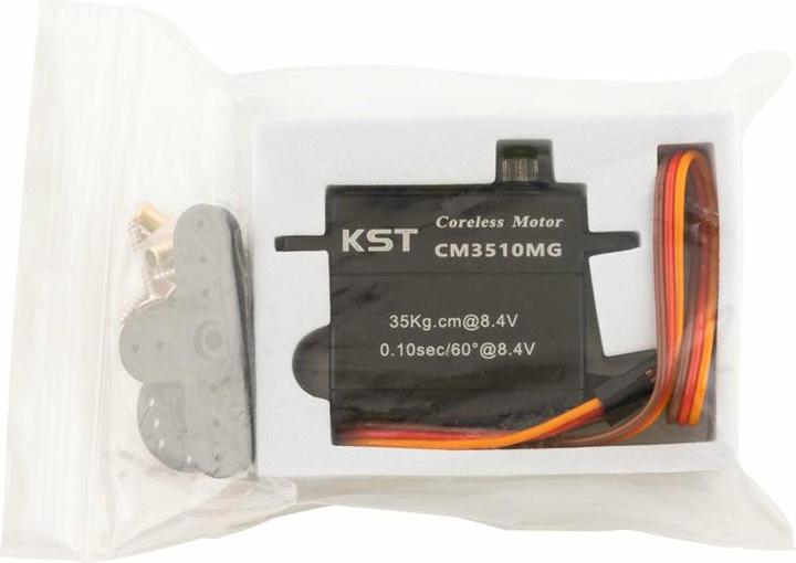 Actual product image KST Standard servo CM3510MG V6.0 35 kg, 0.10 s, Digital HV