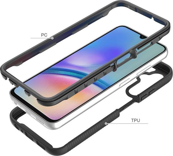 Produktbild Tech-Protect Defense360 case for Samsung Galaxy A05S - black (Samsung Galaxy A05s)