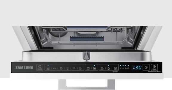 Immagine prodotto Samsung Lavastoviglie da incasso completamente integrata, 45 cm, 10 coperti, DW50R4070BB/EO