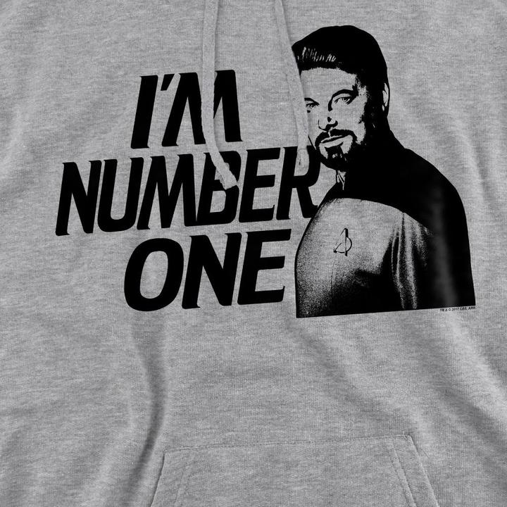 Immagine prodotto I'm Number One Felpa con Cappuccio Uomo (XL)