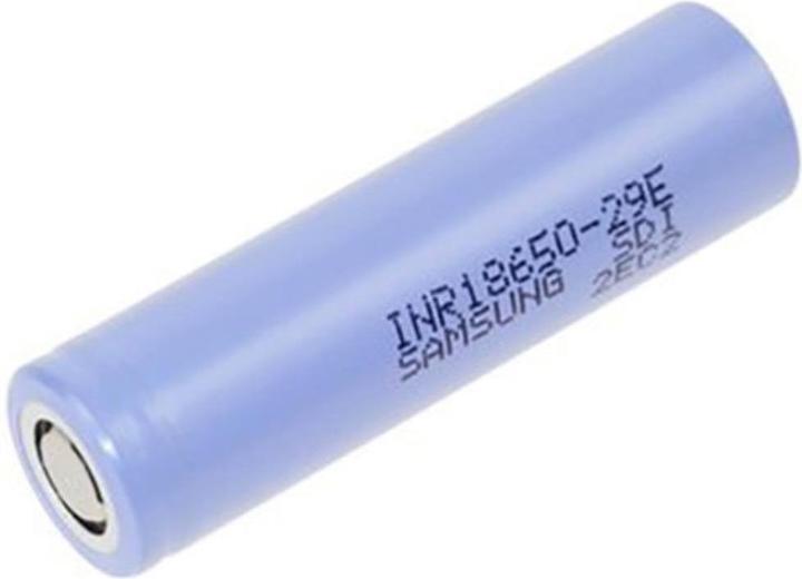 Actual product image Samsung Lithium-ion battery type 18650 (1 pcs., 18650, 2850 mAh)