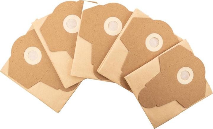Produktbild Scheppach 5 x Staubsaugerbeutel aus Papier für 20 Liter Staubsauger - 7907709703 (5 x)