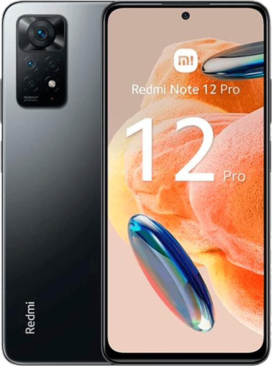 Produktbild Xiaomi Redmi Note 12 Pro 4G (256 GB, Graphite gray, 6.67", Dual SIM, 4G)
