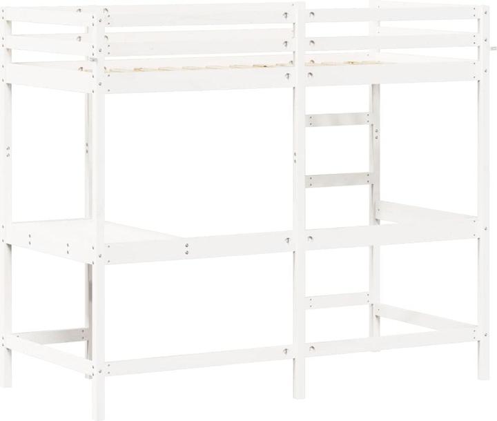 Image du produit VidaXL Lit superposé avec bureau (100 x 200 cm)
