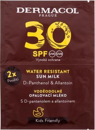 Produktbild Dermacol Water Resistant Sun Milk SPF 30 (Water Resistant Sun Milk) 2 x 15 ml (Sonnenmilch, SPF 30, 30 ml)
