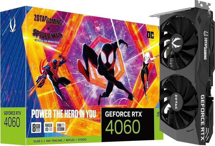 Produktbild Zotac GeForce RTX 4060 Twin Edge OC SPIDER-MAN (8 GB)