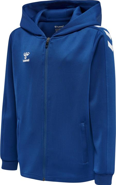 Actual product image hummel Core Xk Poly Zip Hood Sweat Kids (128)