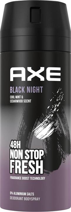 Actual product image AXE Deo Spray Black Night 150 ml (Spray, 150 ml)