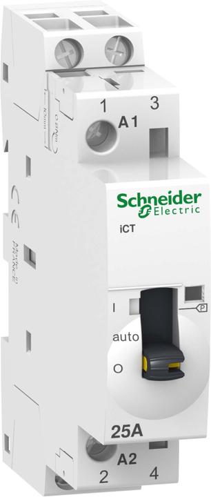 Productafbeelding Schneider Electric SE A9C21732 Vooringestelde magneetschakelaar ICT 2S 25A 230-240VAC