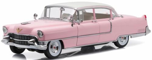 Actual product image Greenlight Collectibles 1955 Pink Cadillac Fleetwood Elvis Presley
