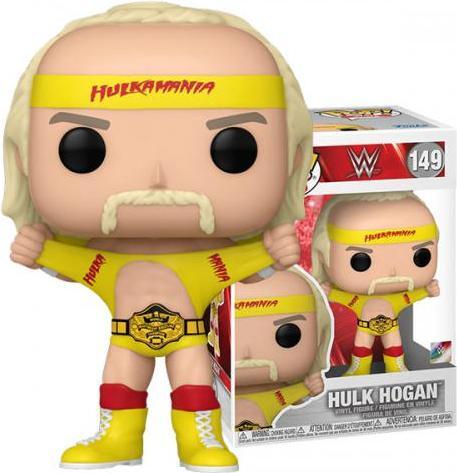 Actual product image Funko WWE POP! Vinyl Figur Hulkamania w/belt 9 cm