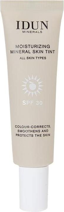 Produktbild IDUN Minerals Minerals Moisturizing Skin Tint SPF 30 Södermalm Tan Creme (Sonnenlotion, SPF 30, 27 ml)