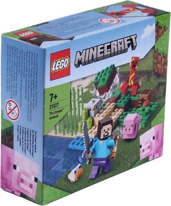 Produktbild LEGO Der Hinterhalt des Creeper (21177, LEGO Minecraft)