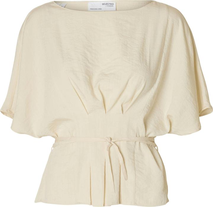Selected Femme Viskosemix Plissee Bluse
