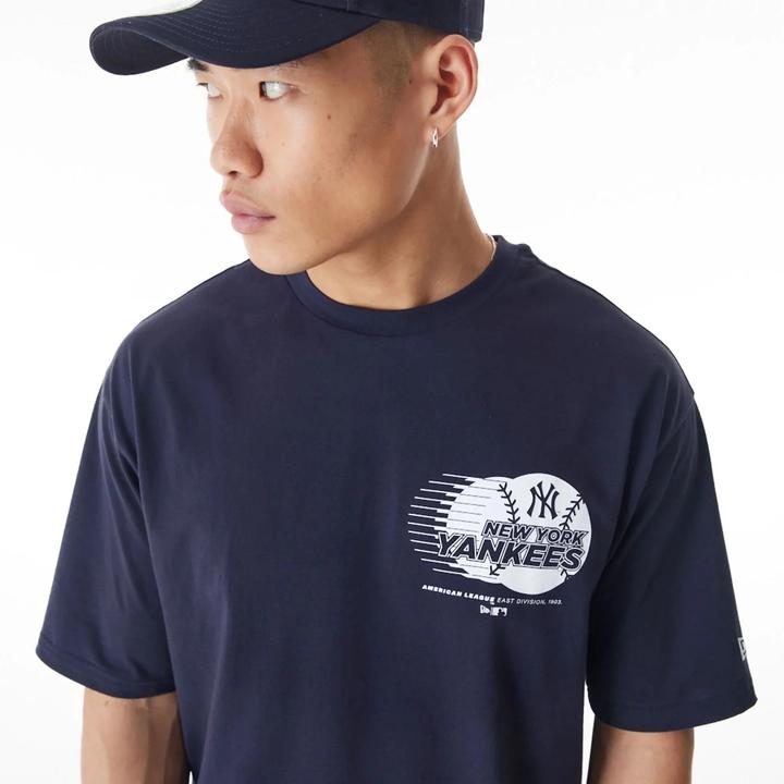 Actual product image New Era t-shirt new york yankees baseba graphic (L)