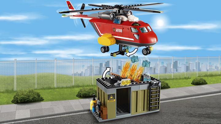 Produktbild LEGO Feuerwehr-Löscheinheit (60108, LEGO City)