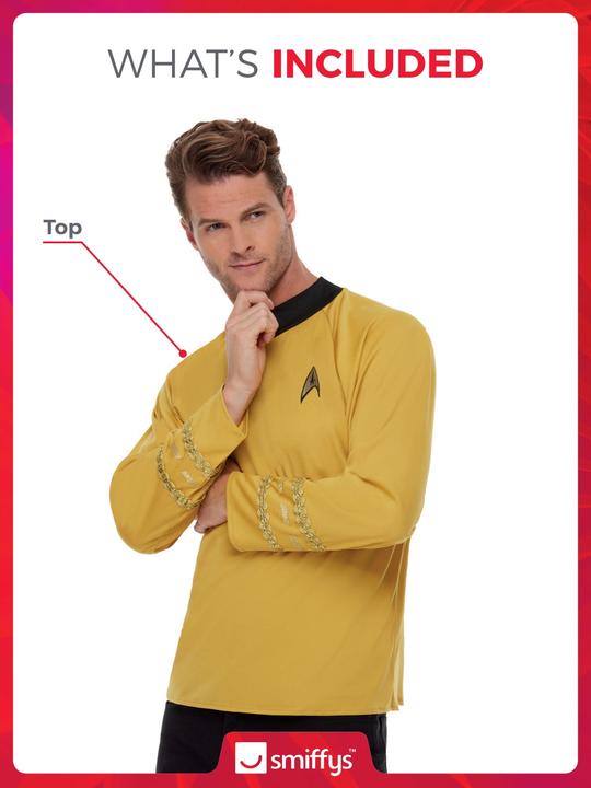 Produktbild Smiffys Star Trek - Raumschiff Enterprise: Kommandouniform / Navigation (L)
