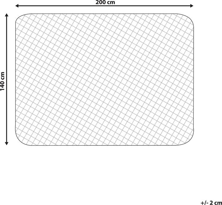 Produktbild Beliani Almanzor (140 x 200 cm)