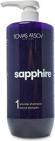 Immagine prodotto Tomas Arsov Shampoo per capelli biondi, decolorati e con mèches Sapphire (Shampoo Biondo) 250 ml (250 ml, Shampoo liquido)