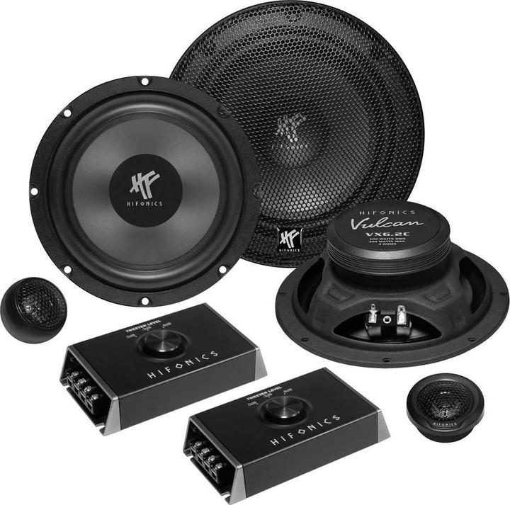 Hifonics Vulcan VX6.2C 2-way 16.5cm component system (1 pcs.)