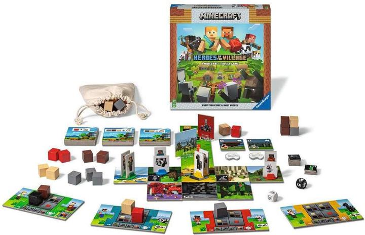 Image du produit Ravensburger Les héros du village Minecraft (Néerlandais, Anglais)
