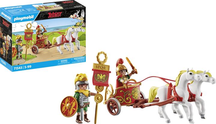 Produktbild Playmobil Asterix: Römischer Streitwagen (71543, Playmobil Asterix)