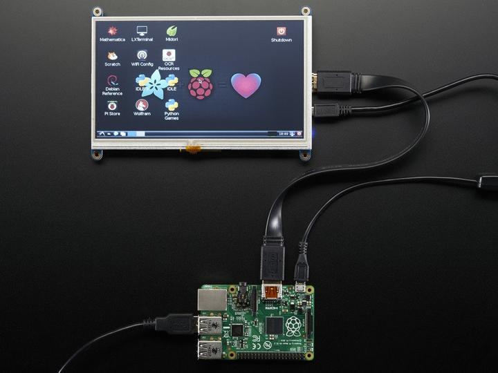 Adafruit Display LCD HDMI 7", 800x480 (Display)