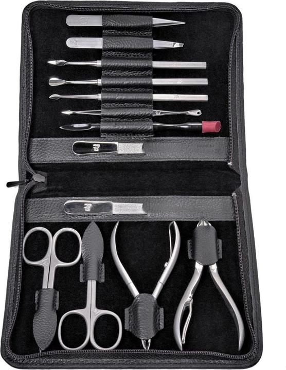 Produktbild Sacher TR800R.1504 - 13-teilig Maniküretui Manikürenset schwarz (Leder)