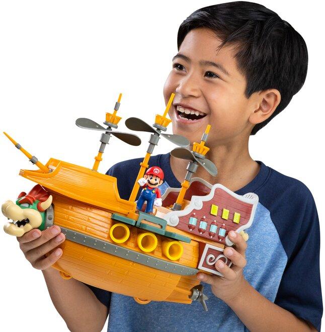 Produktbild Jakks Pacific Super Mario 2.5 Inch Deluxe Bowser"s Ship Playset