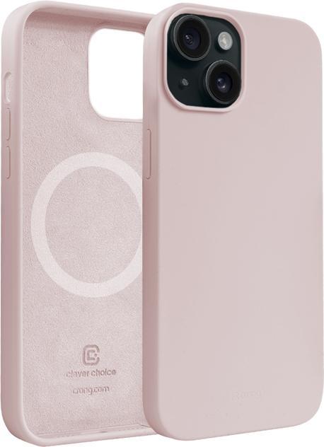 Actual product image Crong Colour Cover Magnetic - iPhone 15 MagSafe case (sand pink) (Apple iPhone 15)