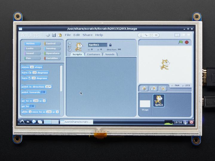 Actual product image Adafruit Monitor 7" (Display)