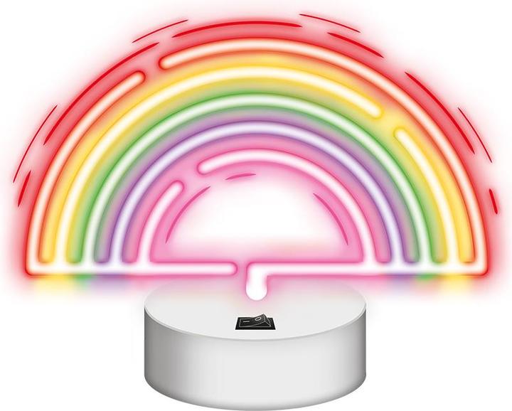 Produktbild Forever Light Neon auf einem Ständer LED RAINBOW multicolor NNE09 Neolia (Mehrfarbig, 150 cm, Indoor, Outdoor)