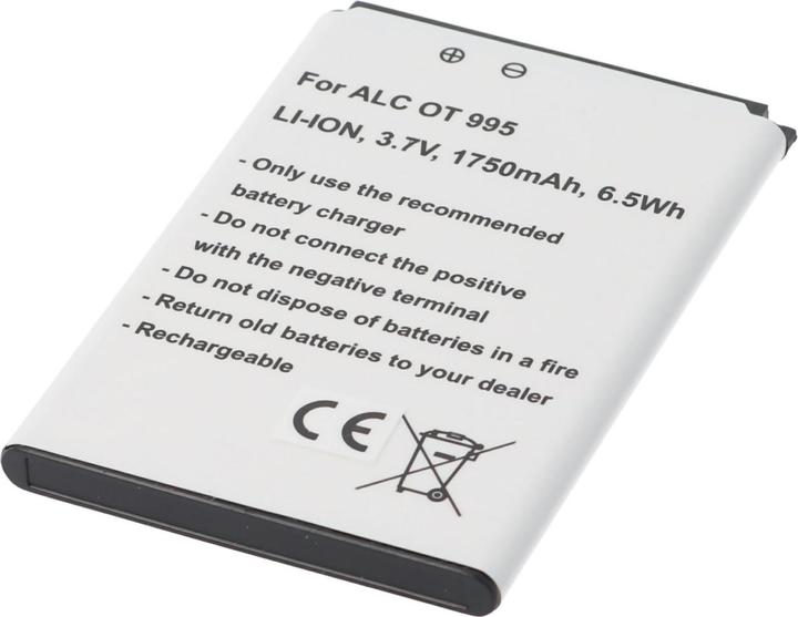 Actual product image Alcatel Battery One Touch 995, 995 Ultra