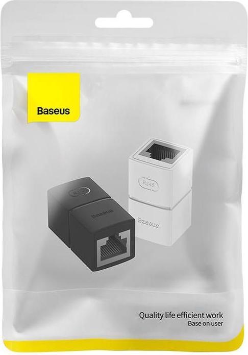 Produktbild Baseus AirJoy Series Ethernet cable connector RJ-45 2 pcs - black (RJ45)