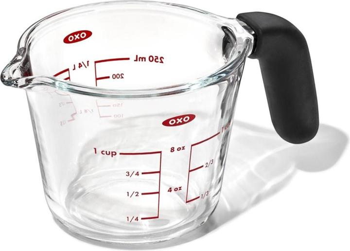 OXO Messbecher aus Glas (250 ml)