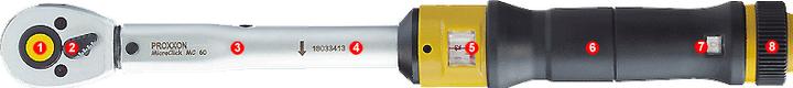 Image du produit Proxxon MicroClick (3/8", 12 Nm, 60 Nm)