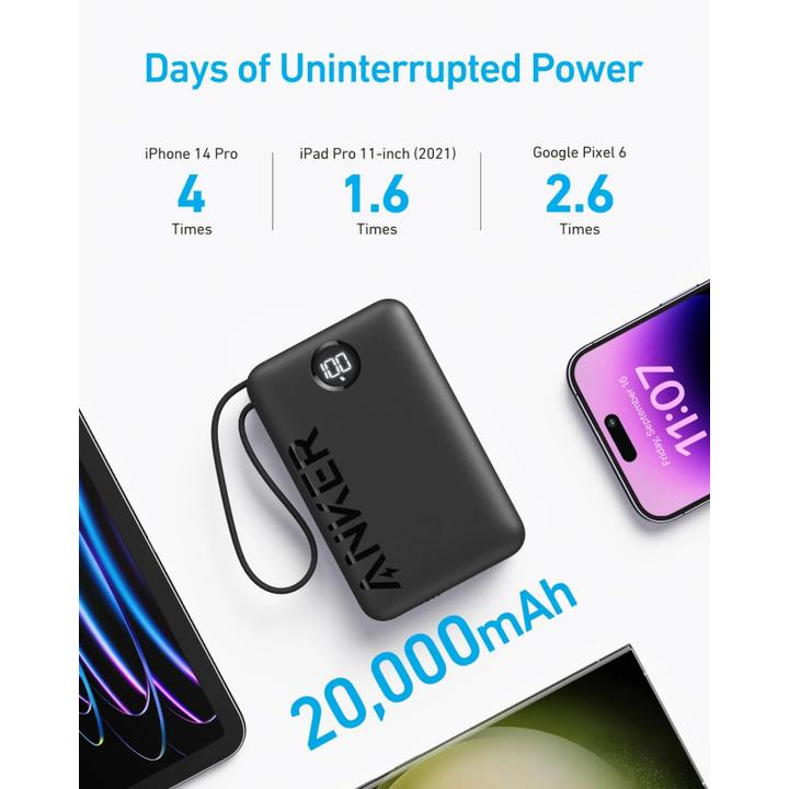 Produktbild Anker 335 PowerCore (20000 mAh, 22.50 W, 74 Wh)